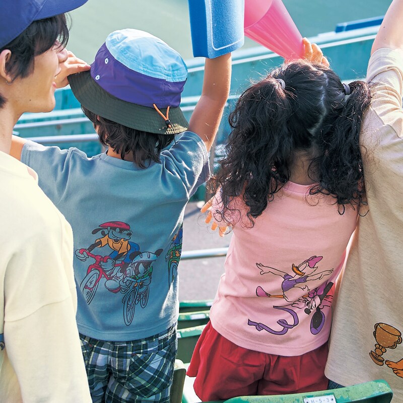おうちディズニー 競技でつながるｔシャツ 選べるキャラクター ディズニー Disney 通販のベルメゾンネット