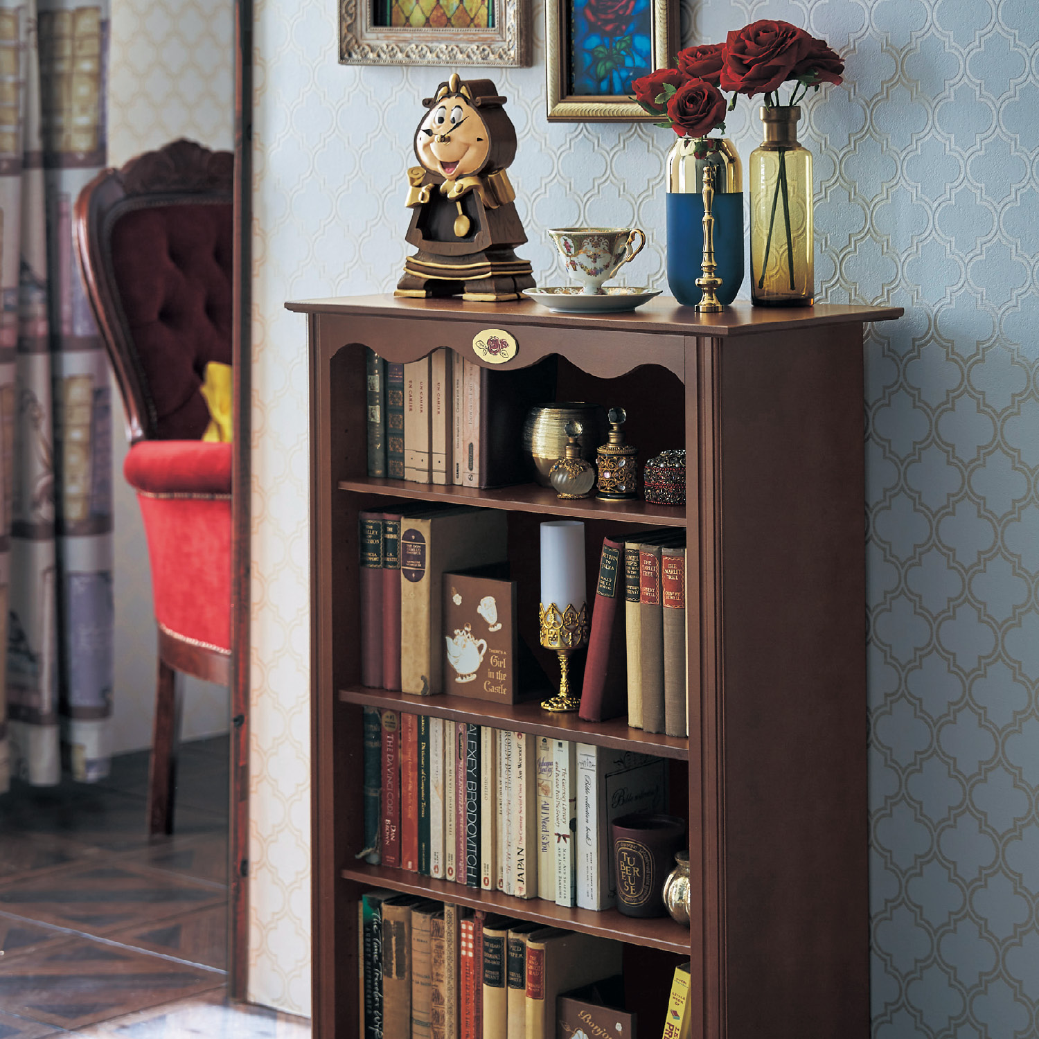 本棚風ラック 美女と野獣 ディズニー Disney 通販のベルメゾンネット 本棚風ラック 美女と野獣 ディズニー Disney 通販のベルメゾンネット