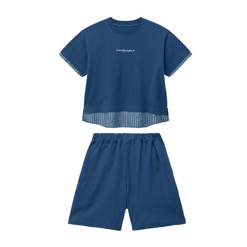 夏をオシャレに楽しむｔシャツ ハーフパンツセット 男の子 子供服 半袖 通販のベルメゾンネット