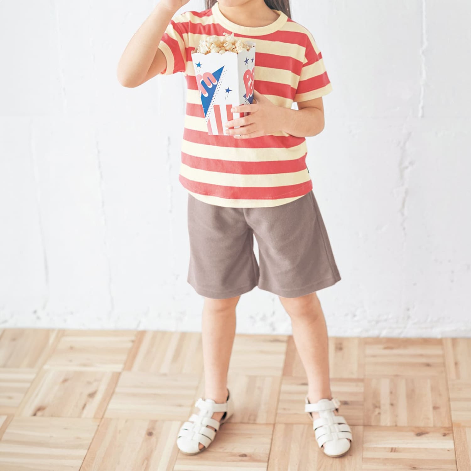 薄くて涼しいシンプルＴシャツ５枚セット【子供服】【男の子】【女の子