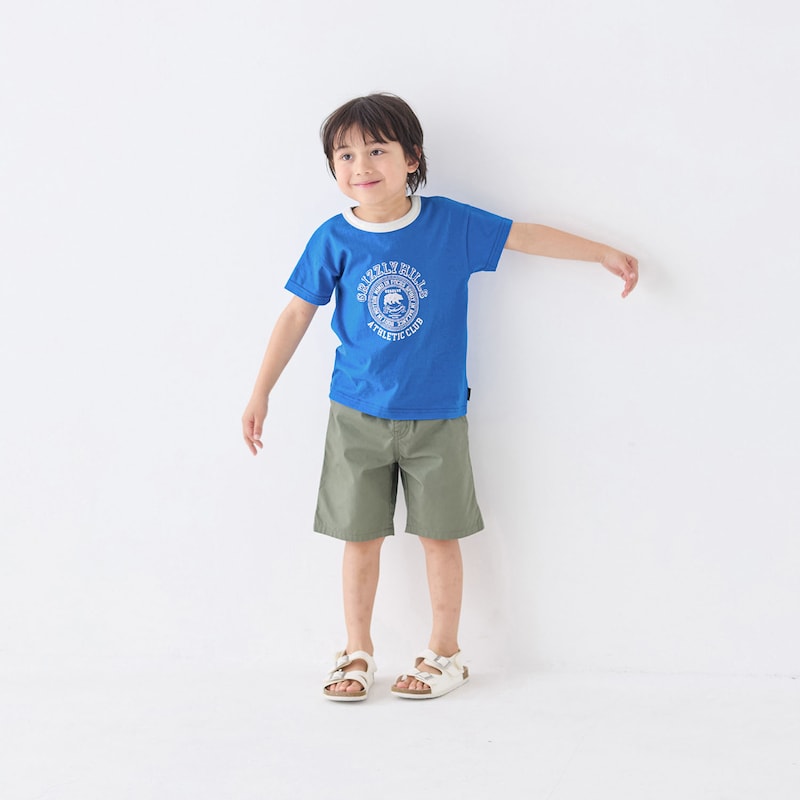 ビンテージ風／モデル身長109cm・110サイズ着用