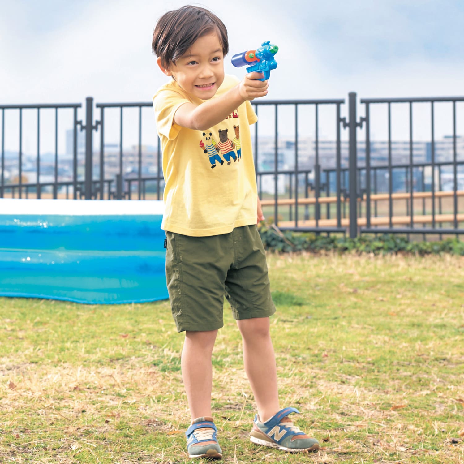 ひんやり快適接触冷感水陸両用ハーフパンツ【男の子】の通販