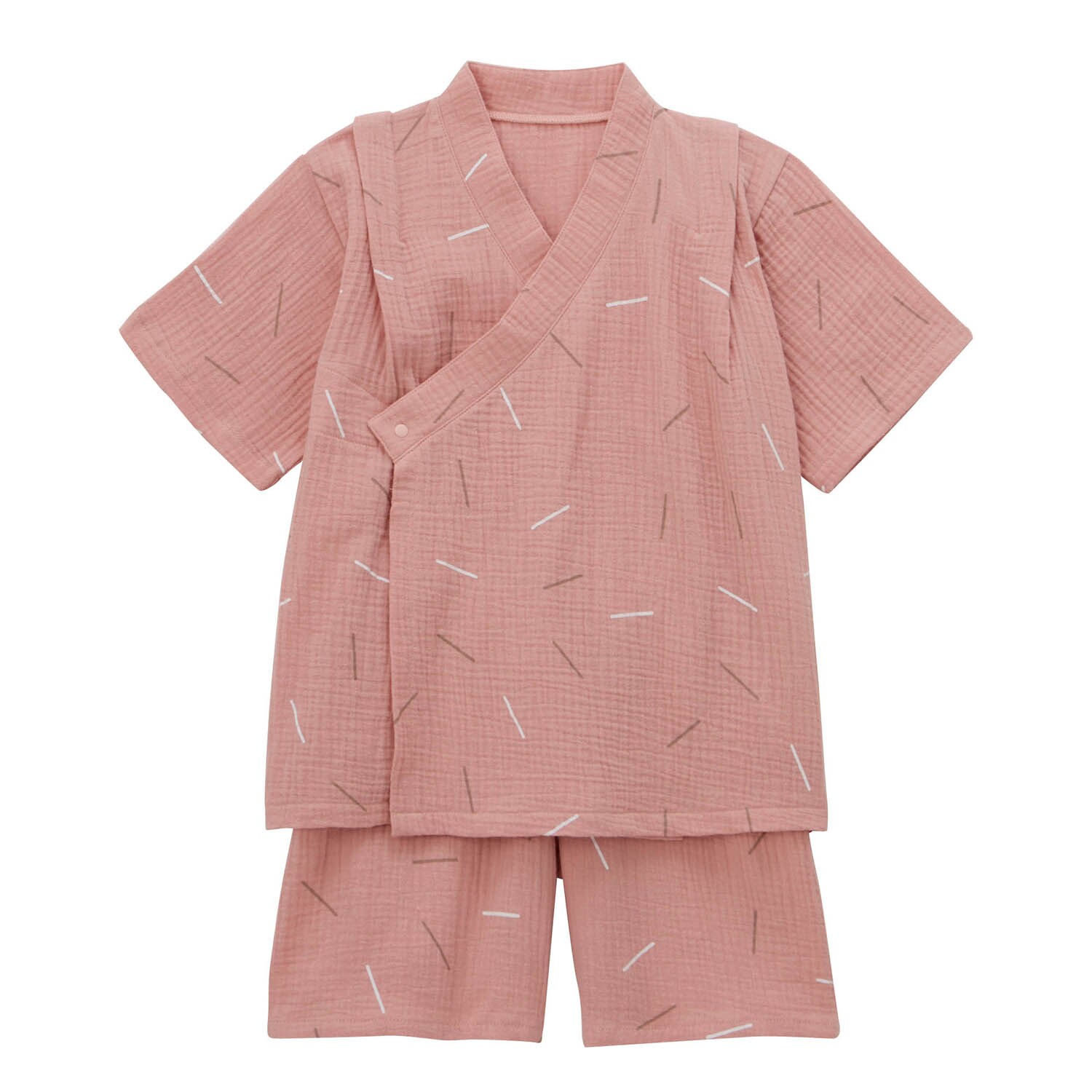 きなこさんコラボ ダブルガーゼ甚平 男の子 女の子 子供服 通販のベルメゾンネット