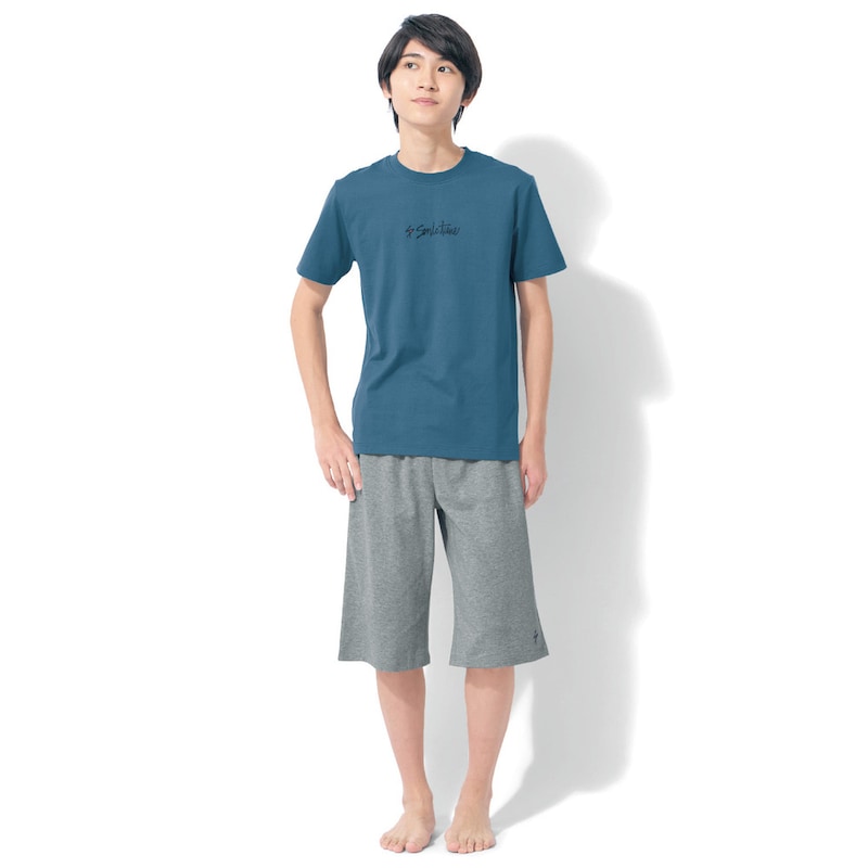 ビンテージブルー／モデル身長163cm・サイズ160