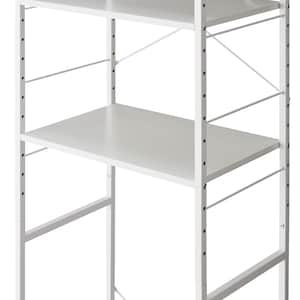 棚板は5cmピッチで可動できます。/ホワイト