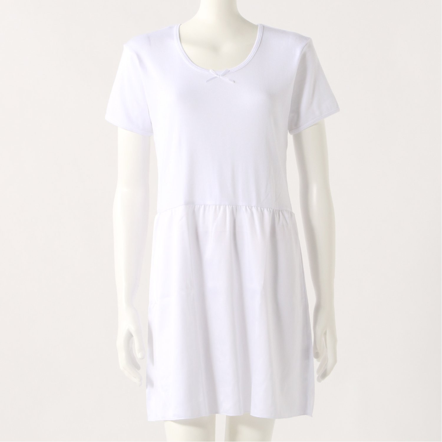 【ガロー/GARAU】半袖スリップ リボン 【子供・ジュニア】 【ガロー/GARAU】半袖スリップ リボン 【子供・ジュニア】