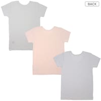 ピンク＆オフホワイト＆グレー