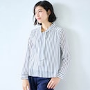【25年春新色】オフホワイト×ネイビーストライプ