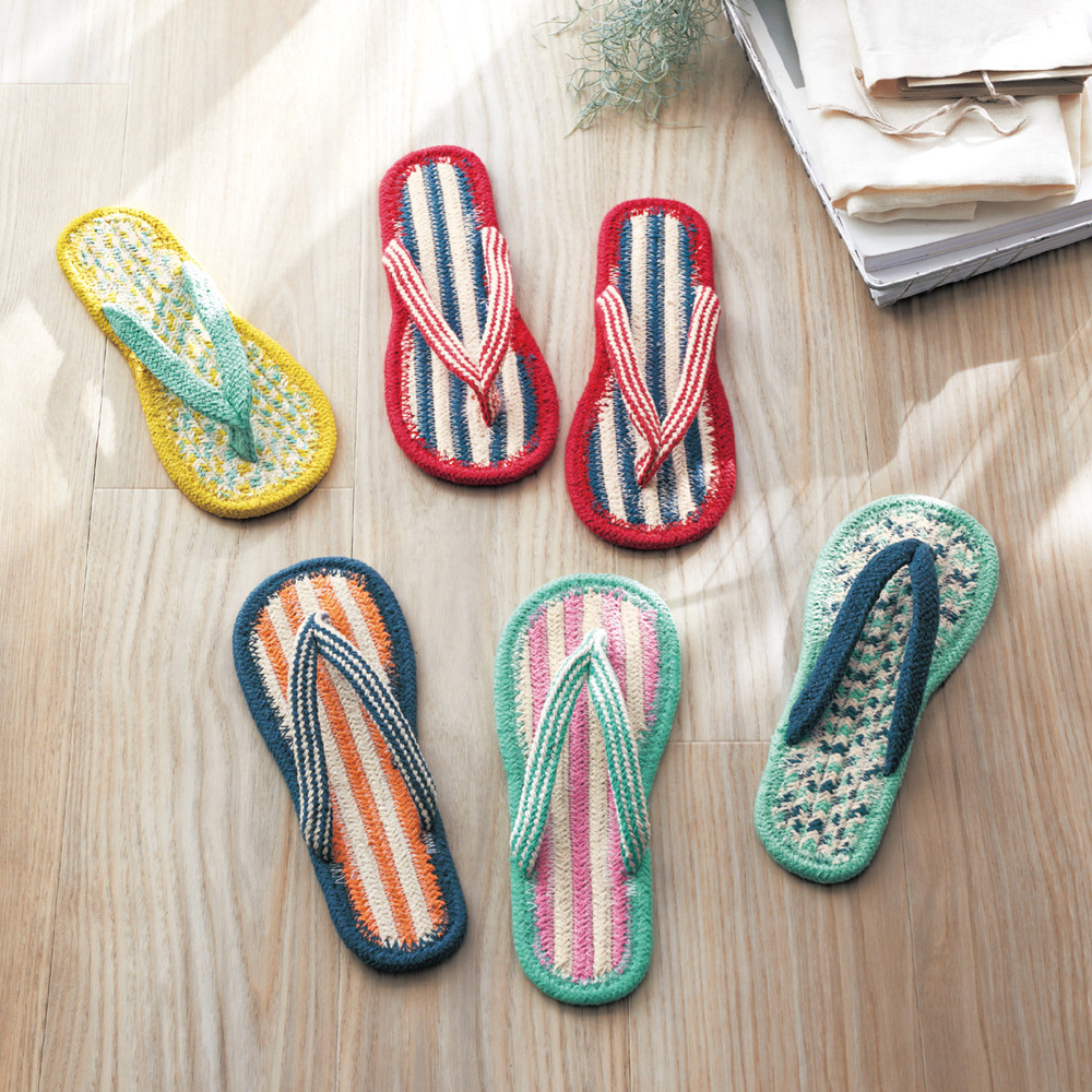 インド綿のコットンサンダル 【夏スリッパ】 <S~LL> インド綿のコットンサンダル 【夏スリッパ】 <S~LL>