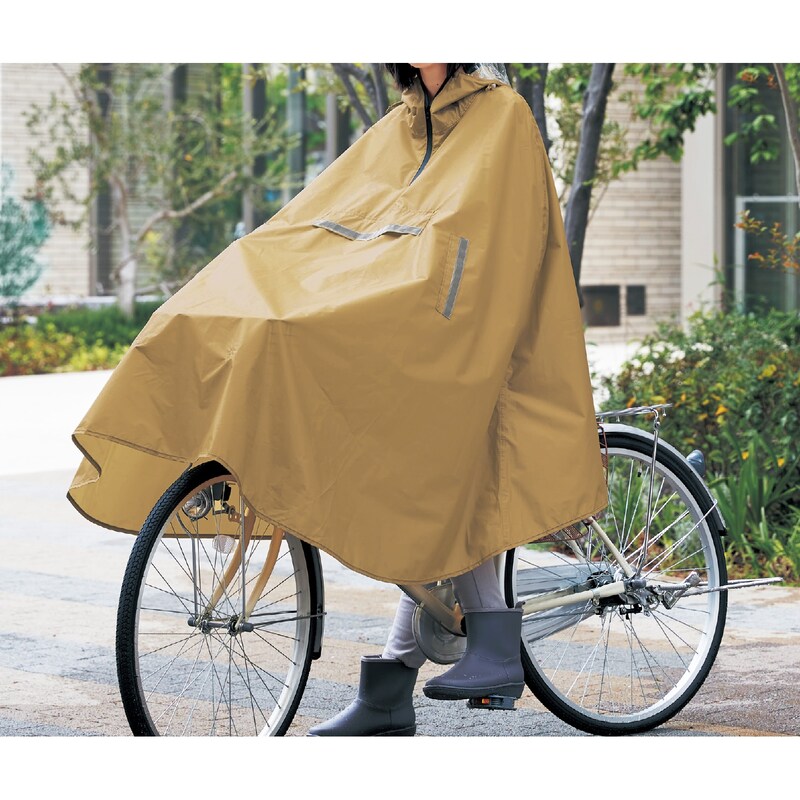 ベルメゾン 自転車 レイン コート
