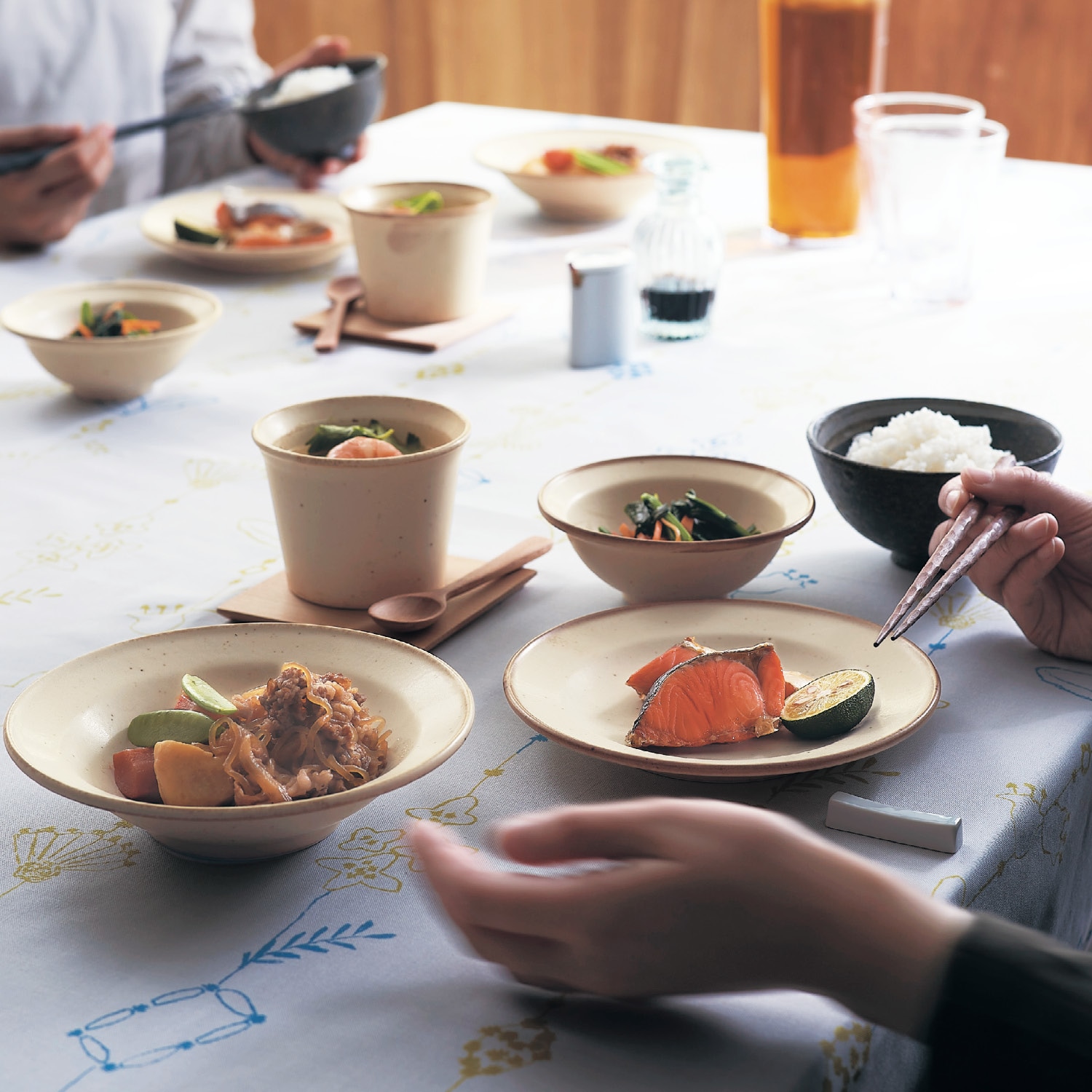 おかずを盛り付けやすい食器セット［日本製］（お皿/平皿/カレー皿/さんま皿）｜通販のベルメゾンネット