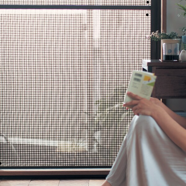 【ベルメゾン】網戸をデコレーション出来る目隠しシート2枚セット