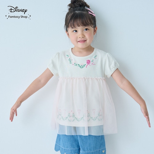 【新柄登場】 半袖チュールチュニック（選べるキャラクター）