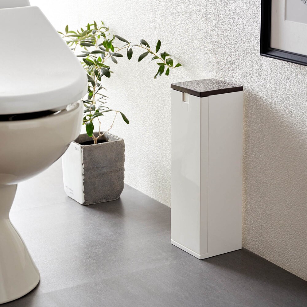 【ベルメゾン】防汚加工トイレ対応 トイレブラシ & トイレポット・サニタリーボックス