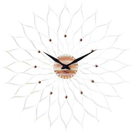 オブジェのような壁掛け時計「ルファールクロック」 ＜直径約５０ｃｍ＞