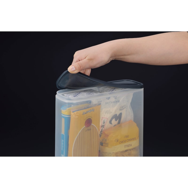 クリアブラック／６L：本体底部分に乾燥剤付き