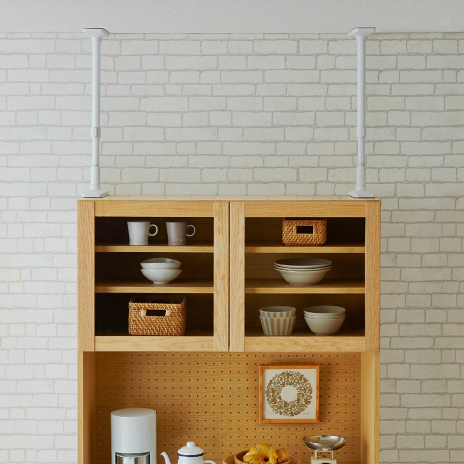 【ベルメゾン】家具転倒防止突っ張り耐震ポール 【防災】 【ベルメゾン】家具転倒防止突っ張り耐震ポール 【防災】