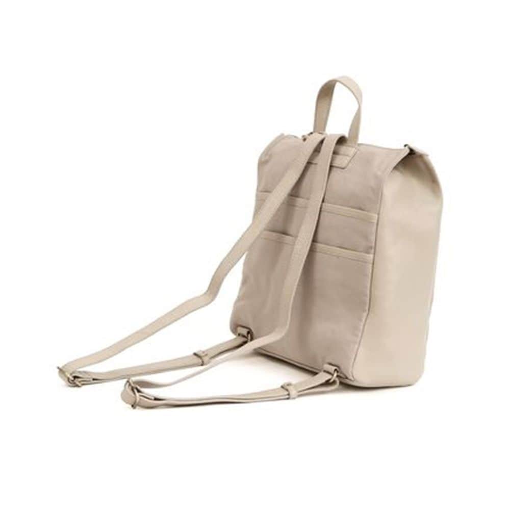 atlanta アトランタ　本革　リュック グレージュ 本革スクエアフォルムリュックサック（リュック/バックパック