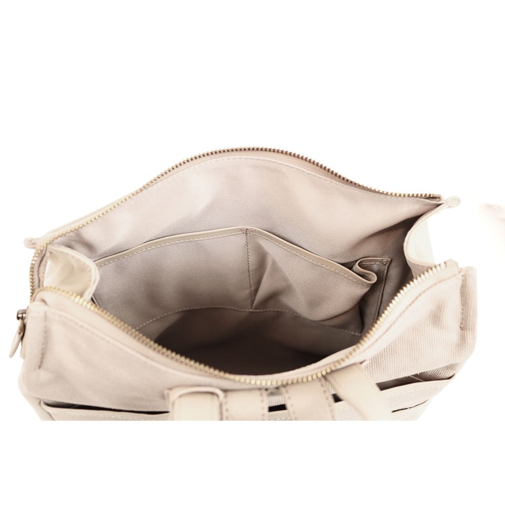 atlanta アトランタ　本革　リュック グレージュ 本革スクエアフォルムリュックサック（リュック/バックパック