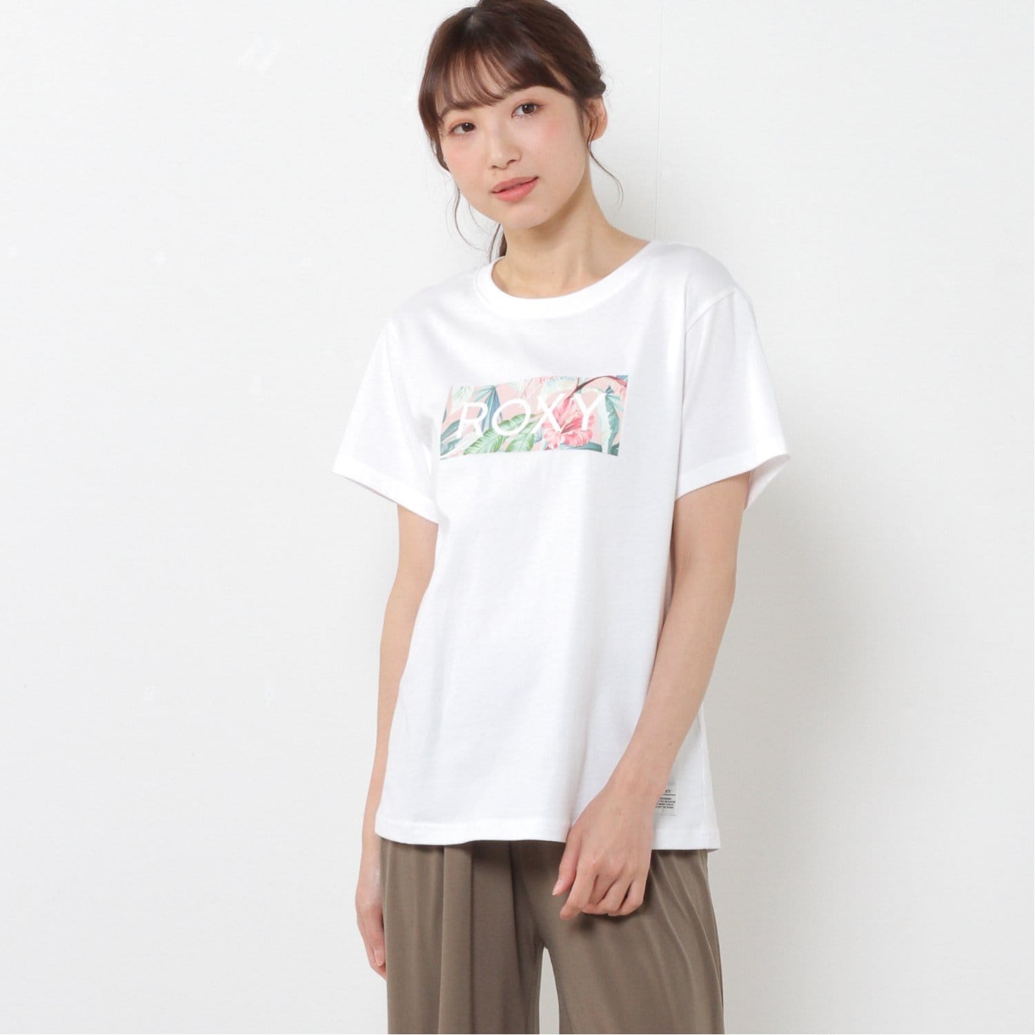 ロキシー Tシャツ ブラック ロゴ 半袖Tシャツ - apsmo.edu.au