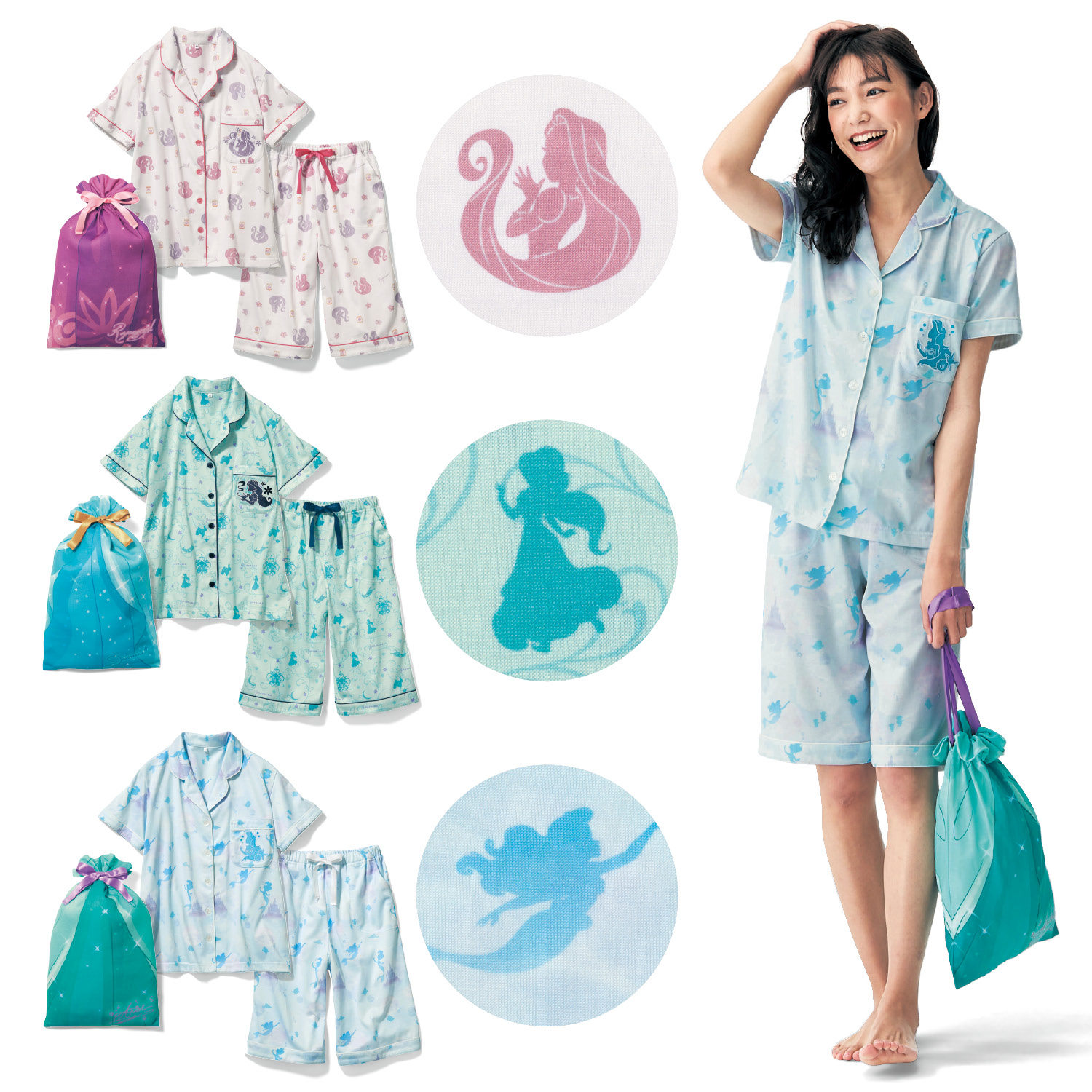 巾着付き半袖開襟パジャマ 選べるキャラクター 選べるキャラクター ディズニー Disney 通販のベルメゾンネット 巾着付き半袖開襟パジャマ 選べるキャラクター 選べるキャラクター ディズニー Disney 通販のベルメゾンネット