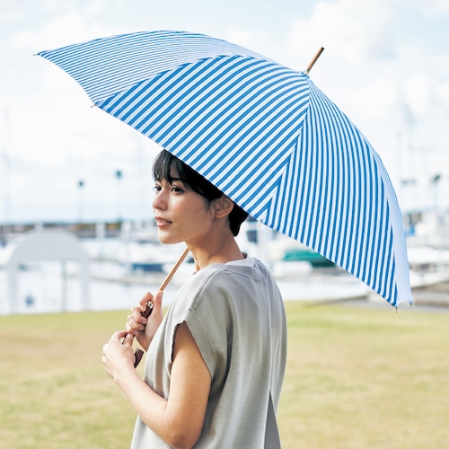 パッと水が落ちる＆UVカット素材の晴雨兼用雨傘 【夏の超最強】
