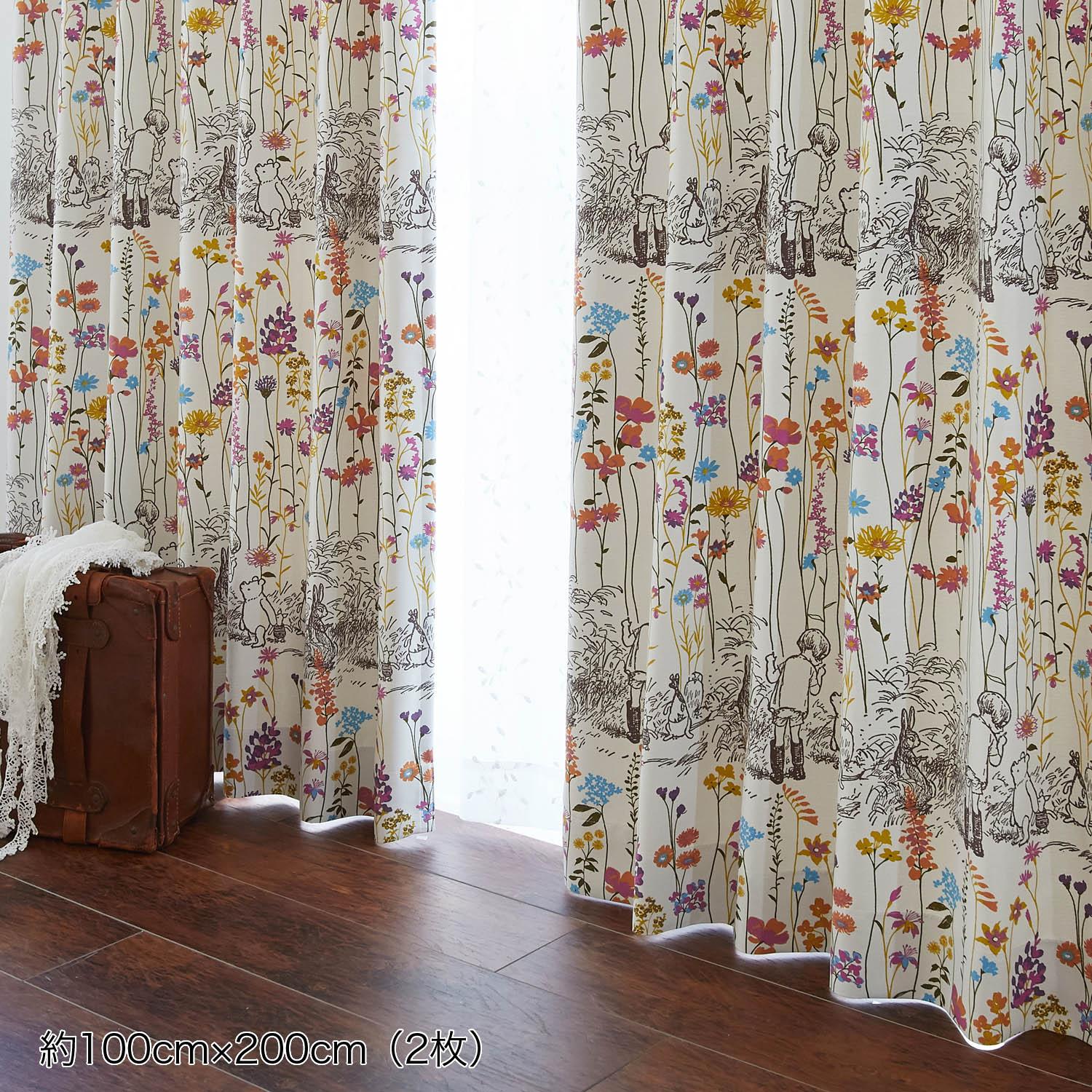 おうちディズニー 厚地遮光カーテン ガーデンプレイス クラシック プー ディズニー Disney 通販のベルメゾンネット おうちディズニー 厚地遮光カーテン ガーデンプレイス クラシック プー ディズニー Disney 通販のベルメゾンネット