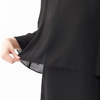 ドレープ感のある素材