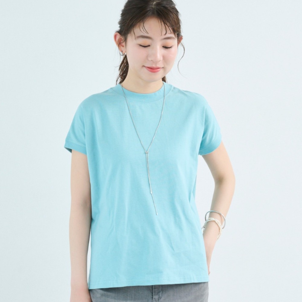 【イットマイセルフ/It myself】ネックラインにこだわったしっかり綿Tシャツ