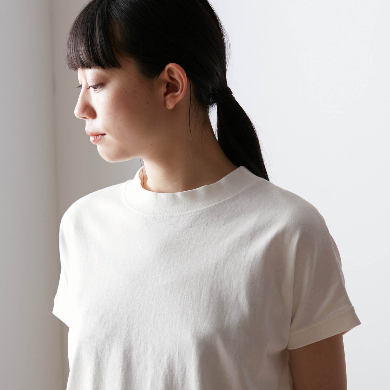 大人女性にうれしいしっかり綿素材Tシャツ（Tシャツ）｜(イット