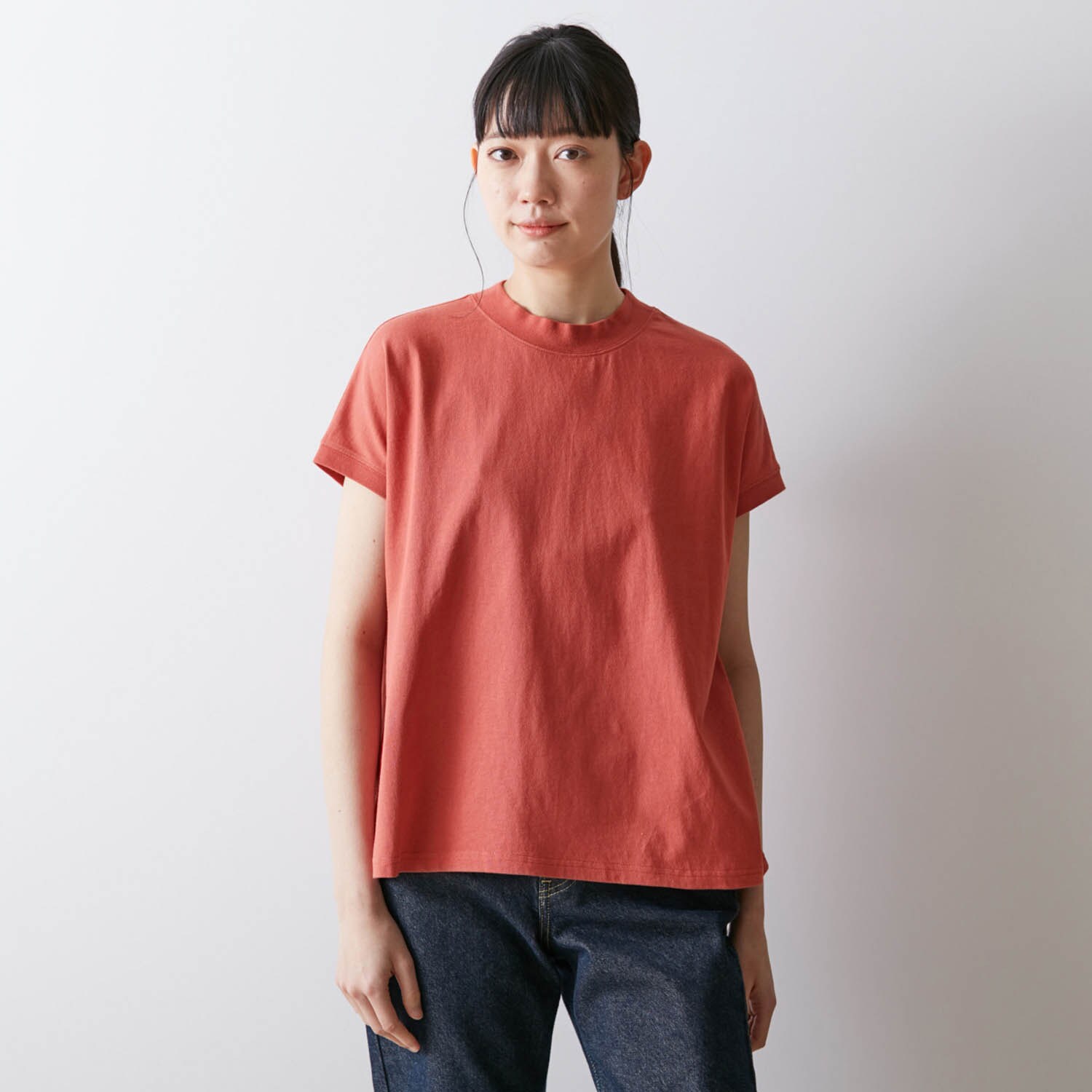 大人女性にうれしいしっかり綿素材Tシャツ（Tシャツ）｜(イット