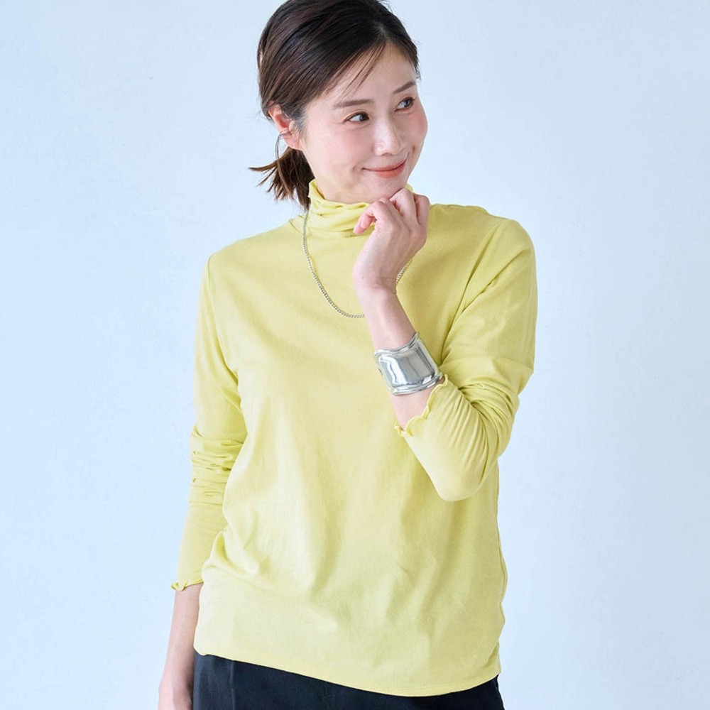 【スタイルノート/StyleNote】重ね着に最適なシアータートルカットソー 【「CLASSY. Online」に掲載されました(PR)】