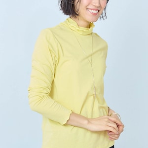 モデル身長168cm／M　ライム着用