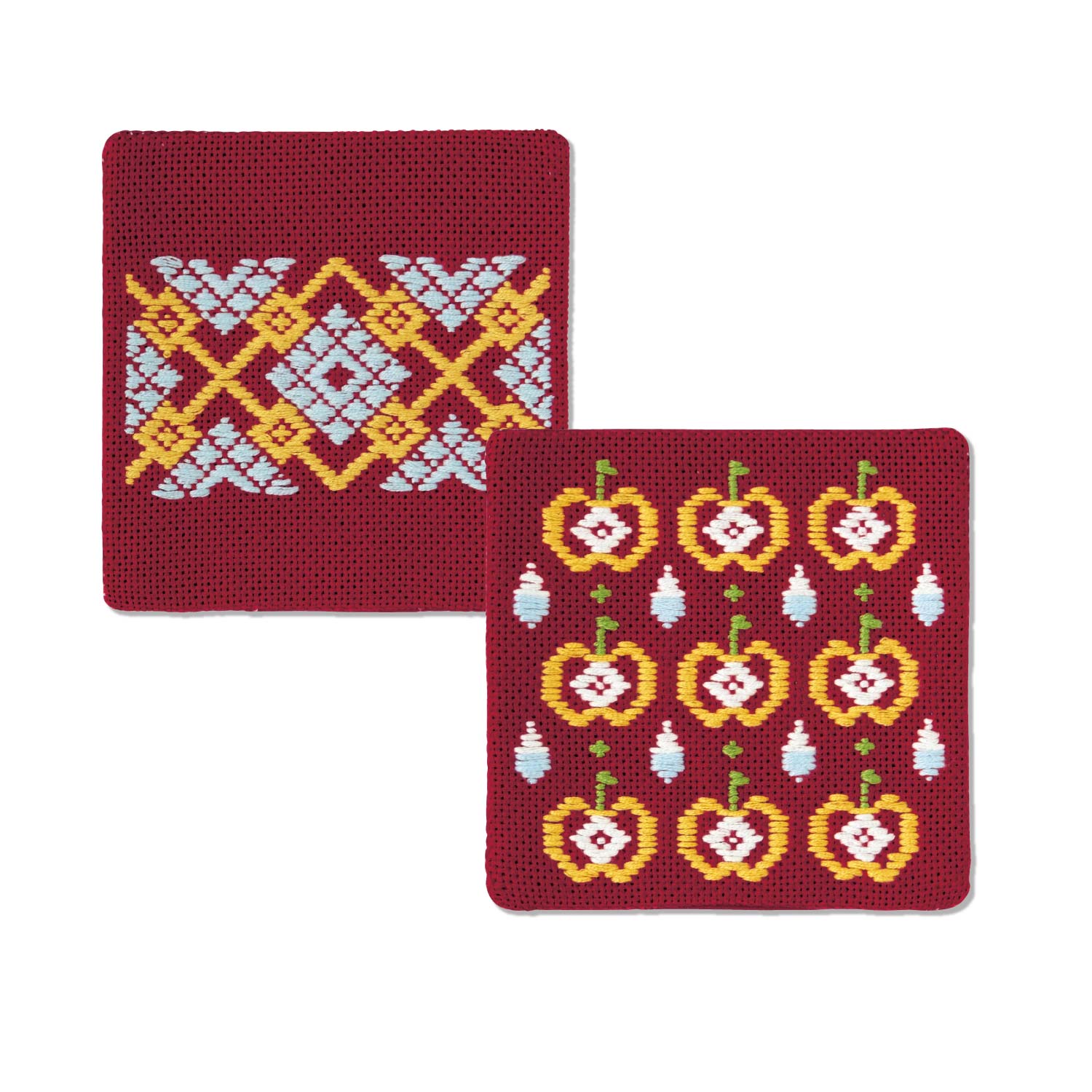 手作りキット こぎん刺しのアレンジコースター手作りキット くららぼ 通販のベルメゾンネット 手作りキット こぎん刺しのアレンジコースター手作りキット くららぼ 通販のベルメゾンネット