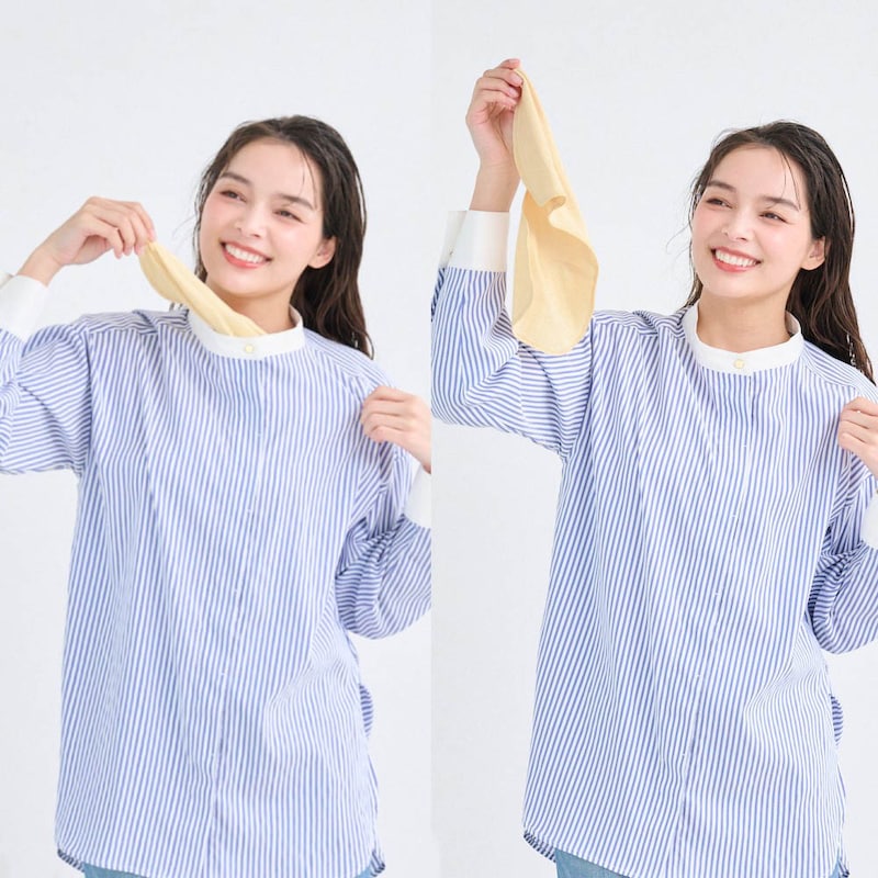 服を着たまま10秒汗脱ぎ
