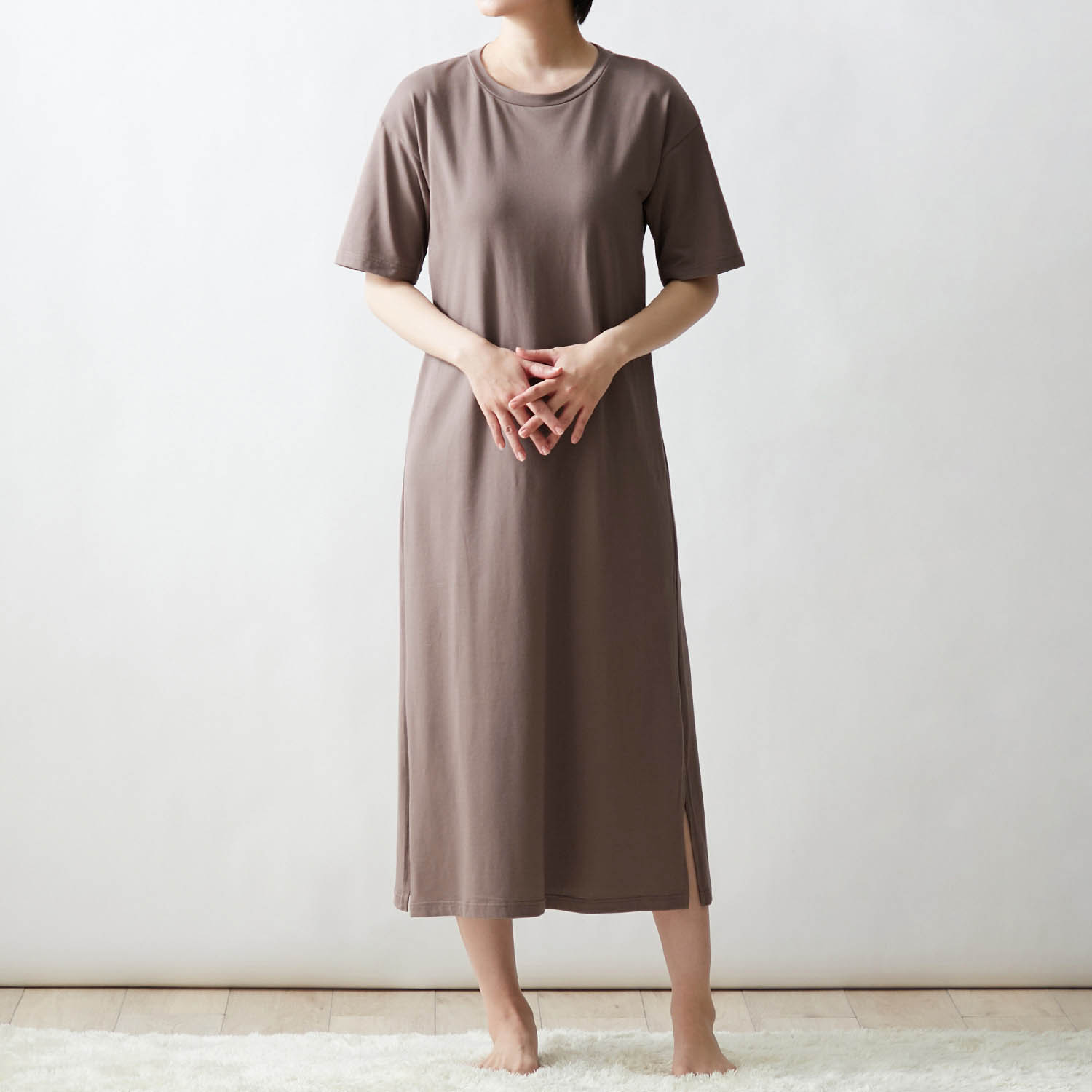 さっと乾く綿混くつろぎカップ付きワンピース サラリスト Salalist 通販のベルメゾンネット さっと乾く綿混くつろぎカップ付きワンピース サラリスト Salalist 通販のベルメゾンネット