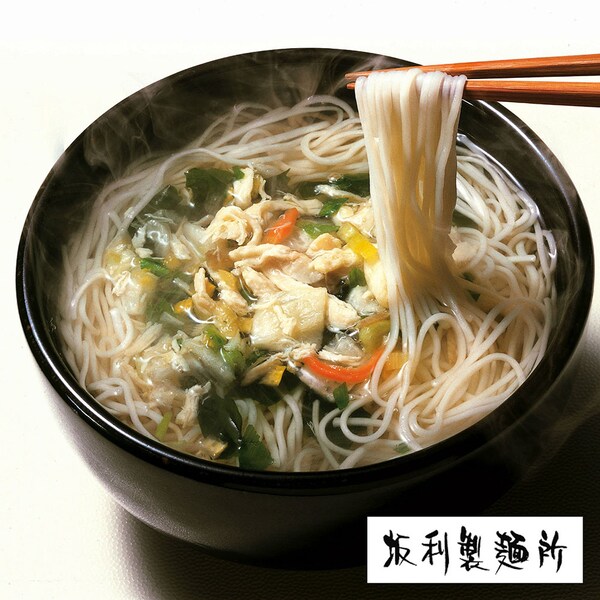 【ベルメゾン】手延べそうめんのにゅうめん 鳥菜にゅう麺 8食