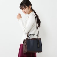 ネイビー×ブラウン使用