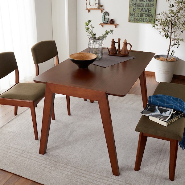【ベルメゾン】北欧調シンプルダイニングテーブル