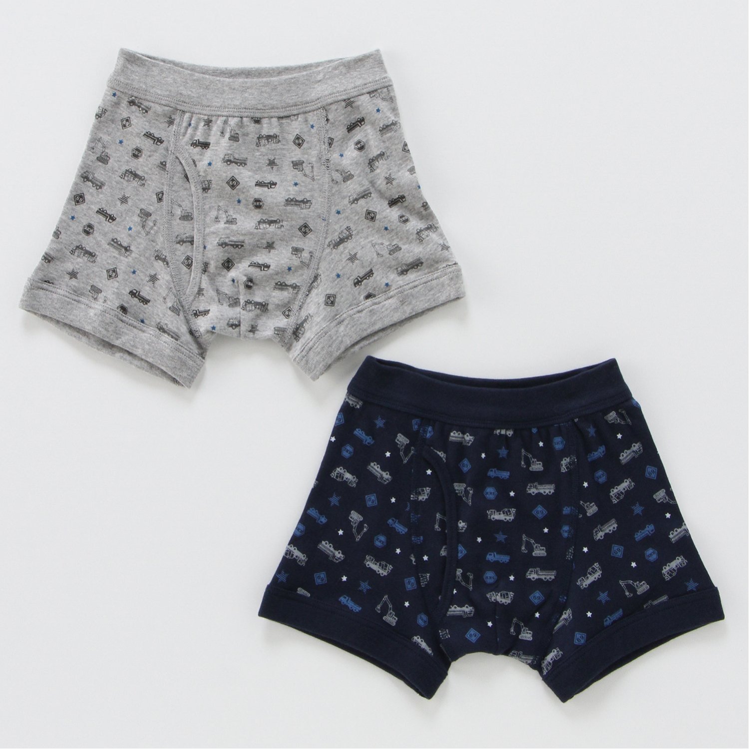 【SOKY】【2枚組】総柄トドラーボクサー(綿素材・通年・通園通学)【子供】