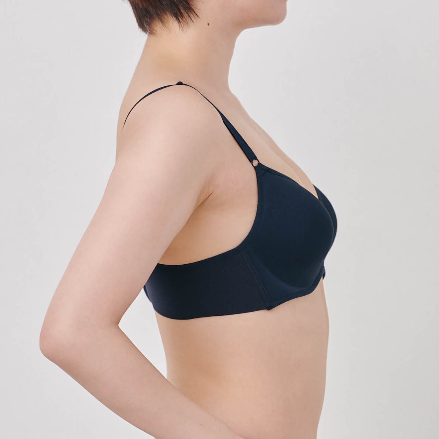 キレイラボ 肌側綿100 至福のブラ 無地 ノンワイヤーブラジャー グンゼ Gunze 通販のベルメゾンネット キレイラボ 肌側綿100 至福のブラ 無地 ノンワイヤーブラジャー グンゼ Gunze 通販のベルメゾンネット