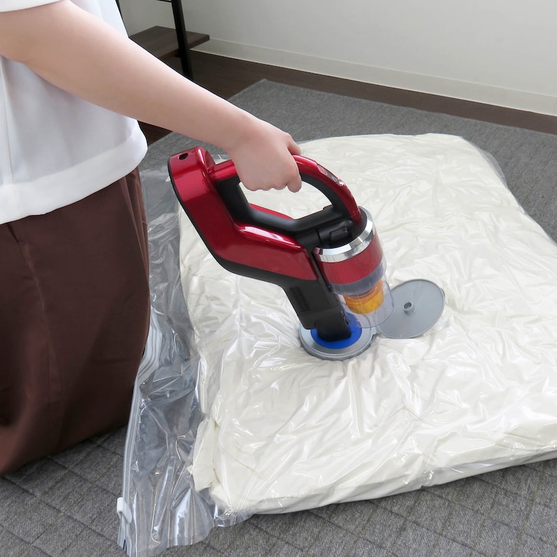 スティック掃除機対応圧縮袋２個セット ＜布団用／毛布用／クッション・座布団用／衣類用＞｜通販のベルメゾンネット