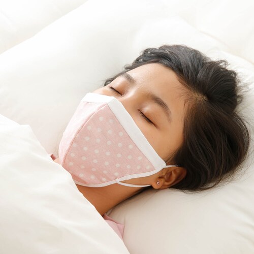 乾燥対策おやすみコットンマスク 【抗菌・防臭・消臭加工】