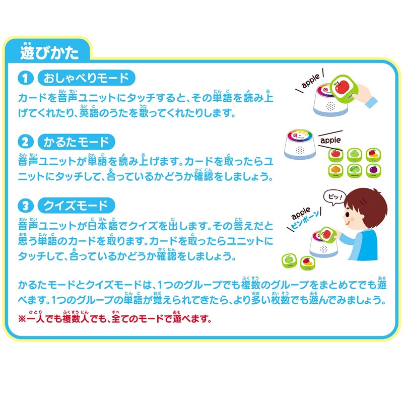 小学英語に役立つ タッチで聞こう えいごかるた くもん出版 通販のベルメゾンネット