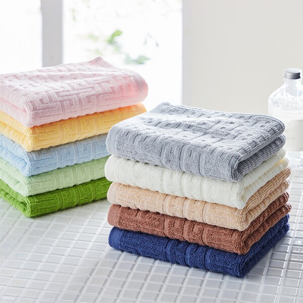 【ベルメゾン】色が豊富なホテル仕様タオル