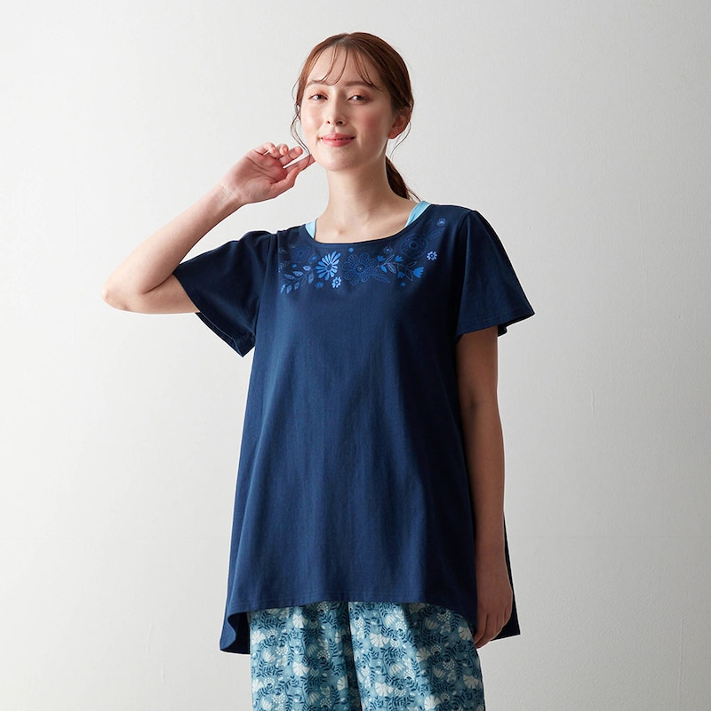 刺繍のようなお花畑