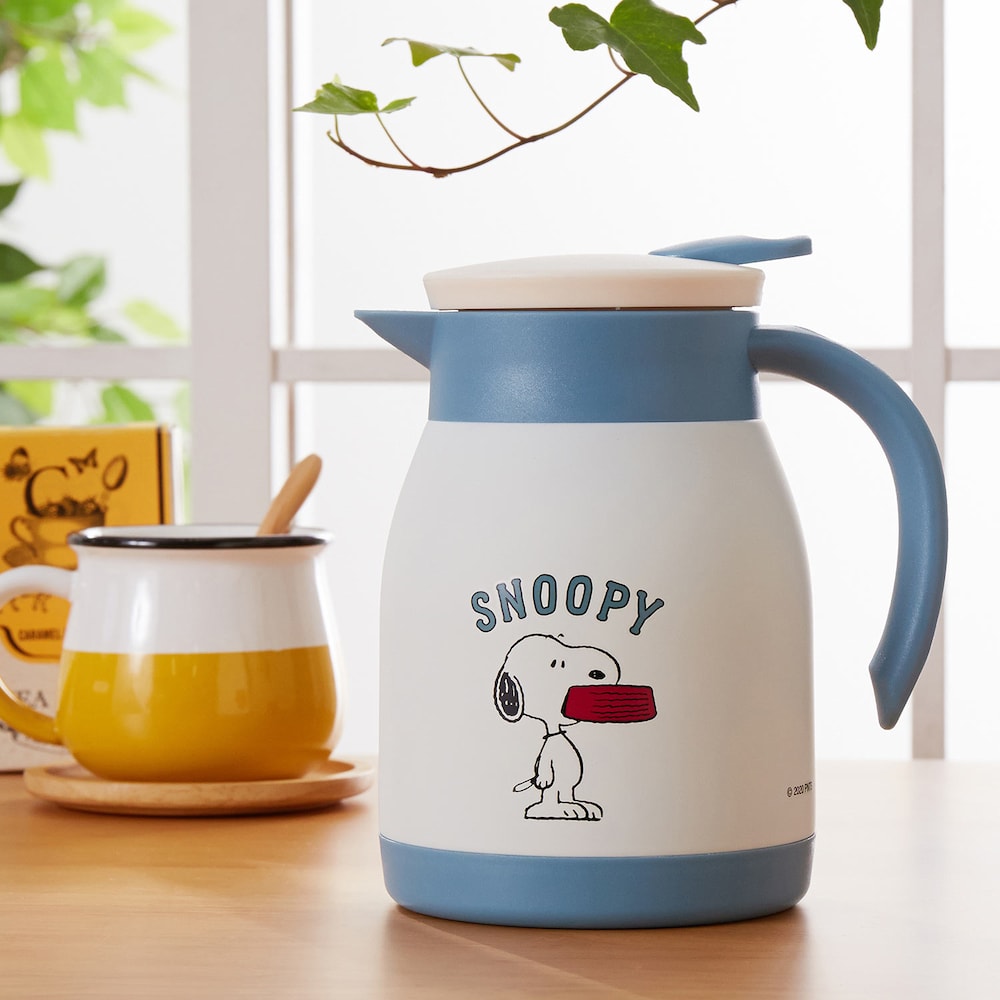 【ピーナッツ/PEANUTS】「スヌーピー」保温・保冷 ステンレス卓上ポット