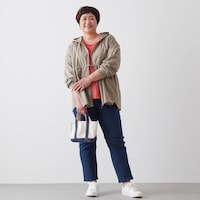 モデル身長168.5cm／4L・股下68cm