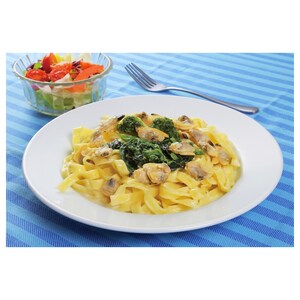 アサリたっぷりクリームパスタ
