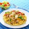 海鮮アヒージョ風パスタ